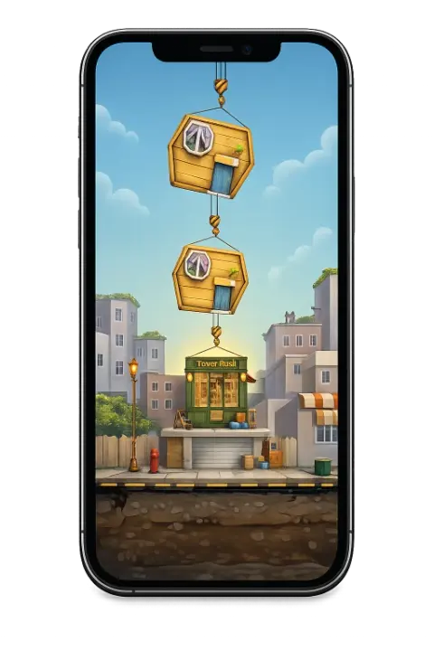 Tower Rush sur mobile